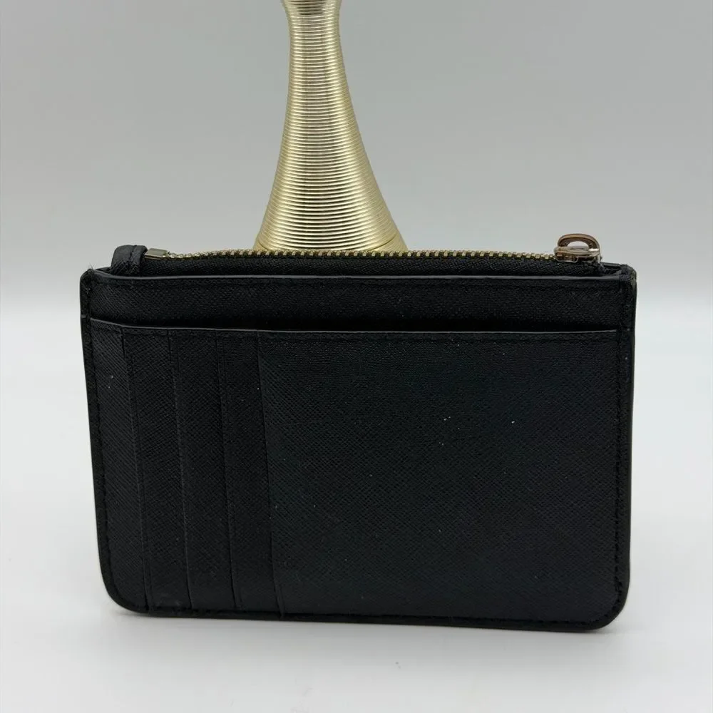 Kate Spade Pebble Leather Wallet with Gold Accents